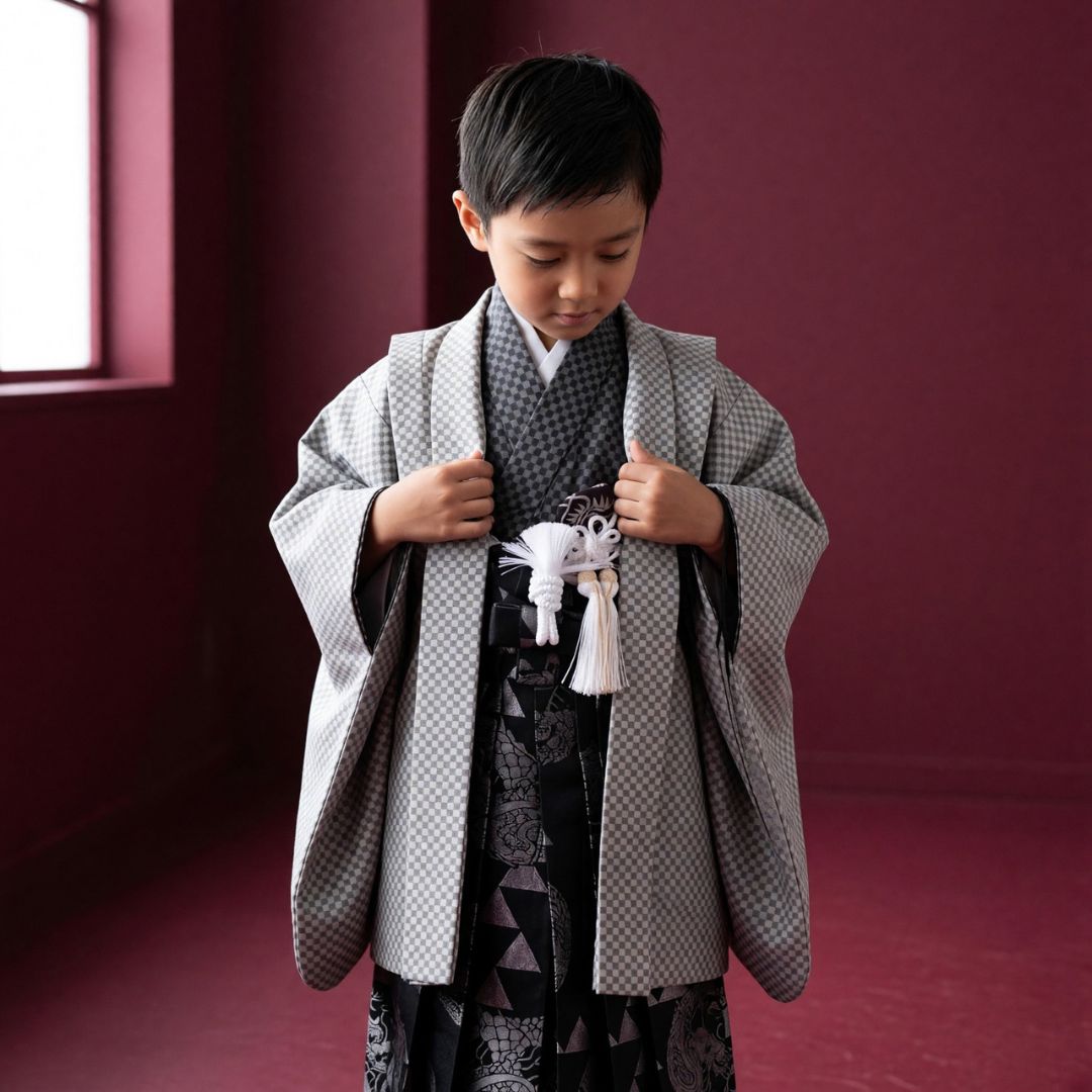 七五三 5歳 男の子 羽織袴レンタル