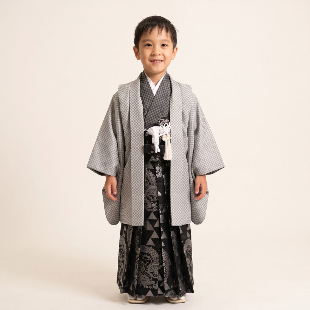 七五三 5歳 男の子 羽織袴レンタル