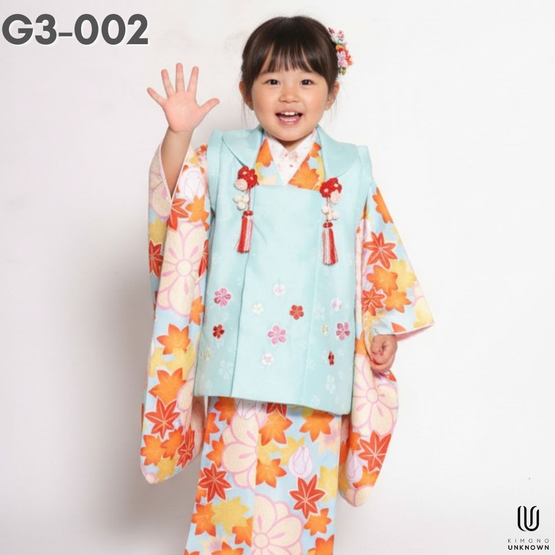 七五三 3歳 女の子 被布セット レンタル
