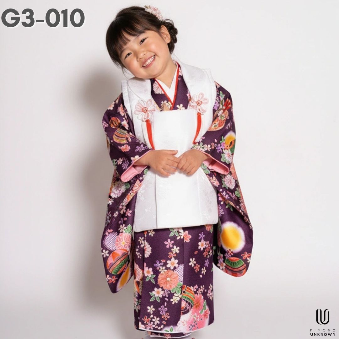 七五三 3歳 女の子 被布セット レンタル