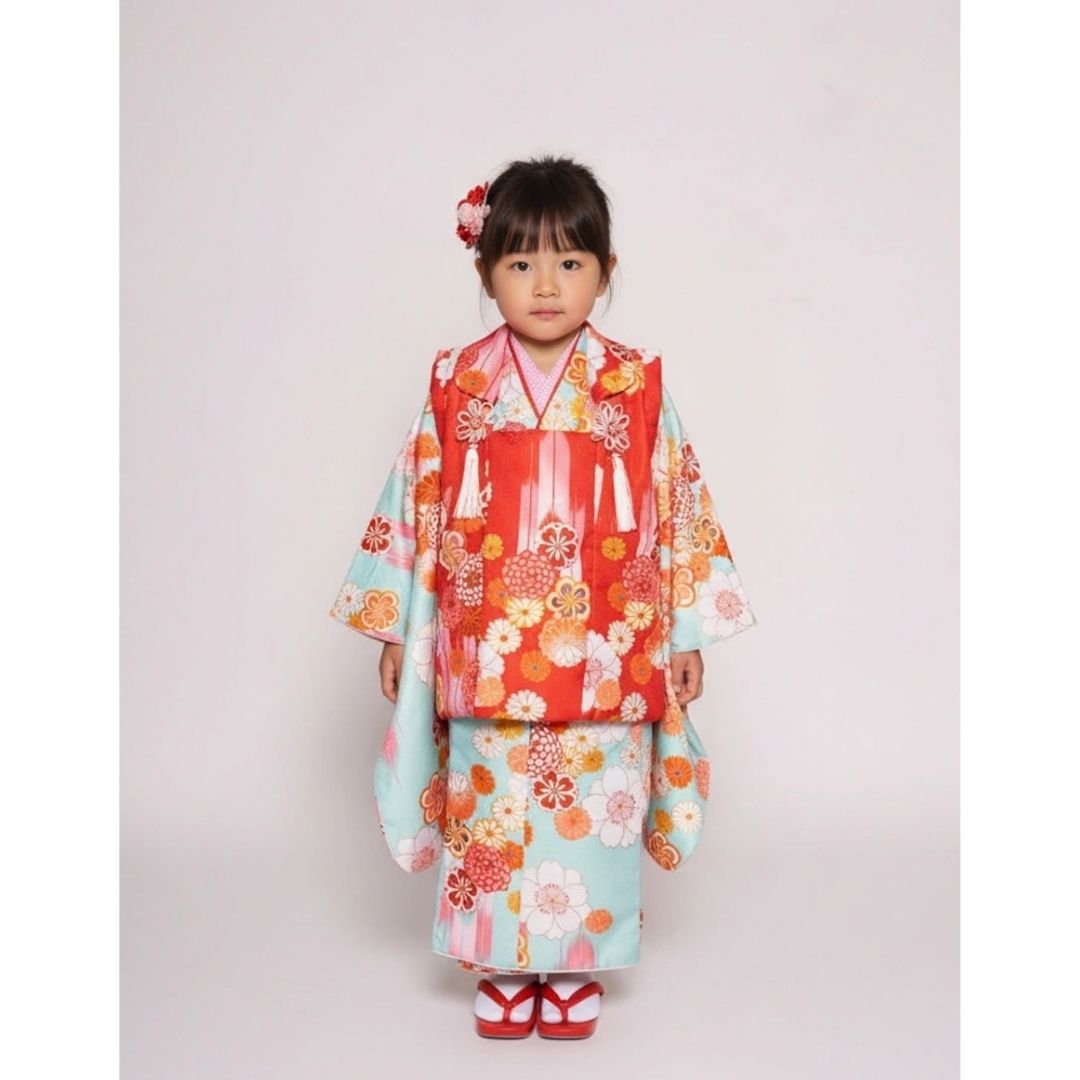 七五三 3歳 女の子 被布セット レンタル
