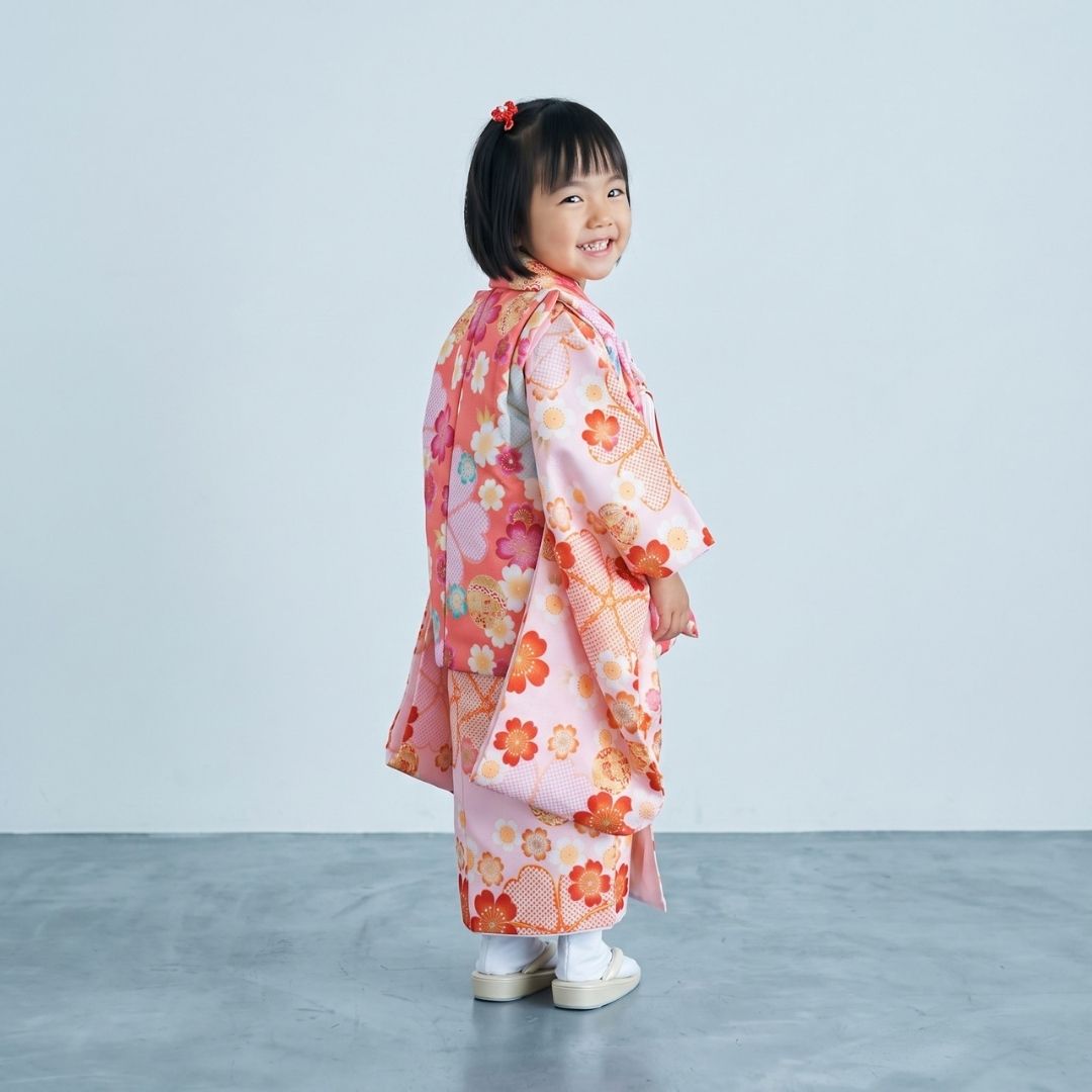 七五三 3歳 女の子 被布セット レンタル